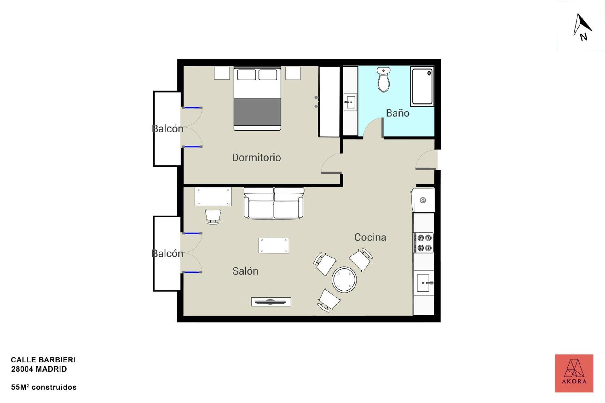 One Bedroom Apartment In Chueca Madrid Exterior foto